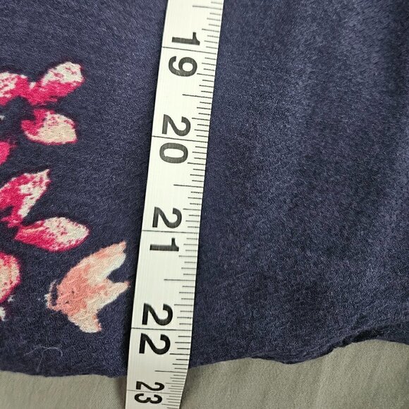 Rewind Juniors' Short Sleeve Flutter Top - Picture 11 of 11